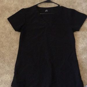 GT performance black scrub top size XS